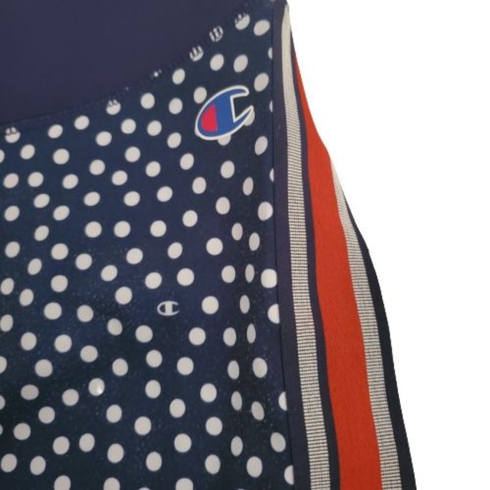 Champion Women's Sport High-Rise Tight C Dot Print Scatter/Athletic Navy Small - Picture 10 of 15